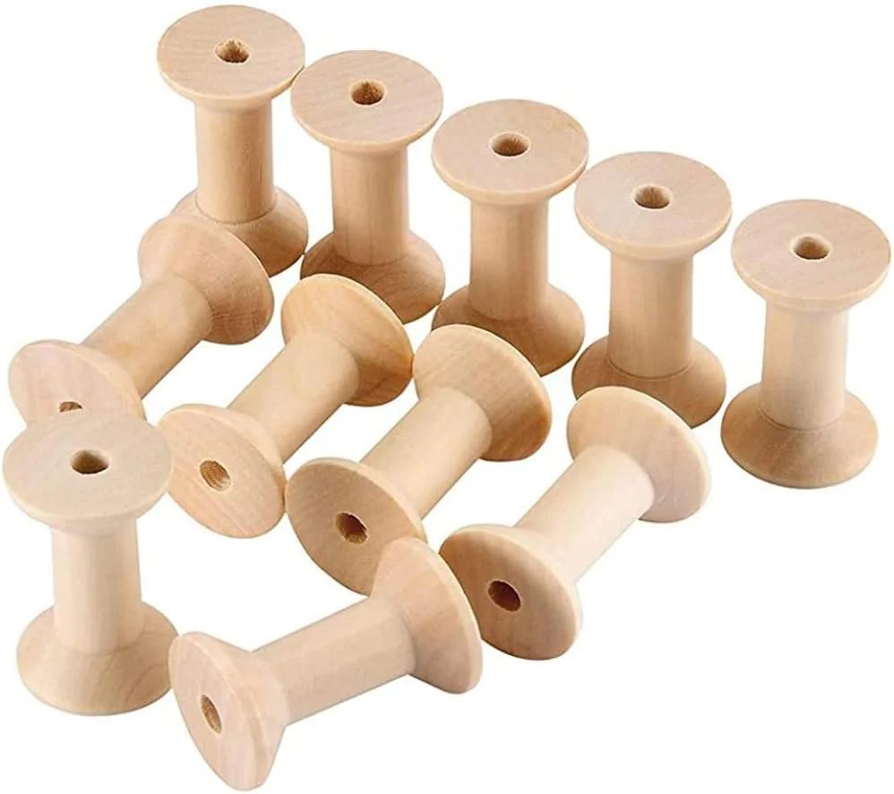 دوک نخ چوبی مدل Large بسته 1 عددی