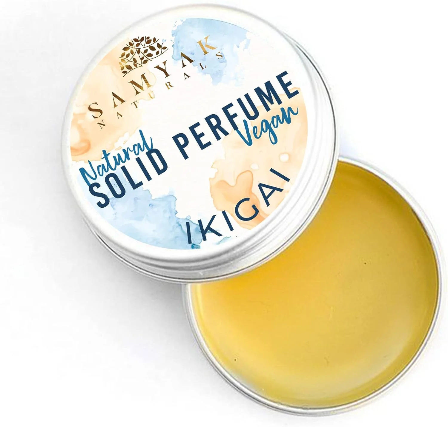 عطر جامد و گیاهی سامیاک نچرالز™ مدل IKIGAI، جیبی، قوی و ماندگار، مناسب آقایان و بانوان، برای انواع پوست | مناسب برای مسافرت | بسته هدیه | استفاده آسان (10 گرم)