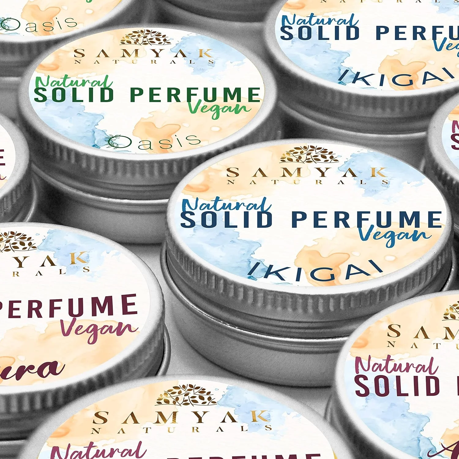 عطر جامد و گیاهی سامیاک نچرالز™ مدل IKIGAI، جیبی، قوی و ماندگار، مناسب آقایان و بانوان، برای انواع پوست | مناسب برای مسافرت | بسته هدیه | استفاده آسان (10 گرم) عطر جامد و گیاهی سامیاک نچرالز™ مدل IKIGAI، جیبی، قوی و ماندگار، مناسب آقایان و بانوان، برای انواع پوست | مناسب برای مسافرت | بسته هدیه | استفاده آسان (10 گرم)