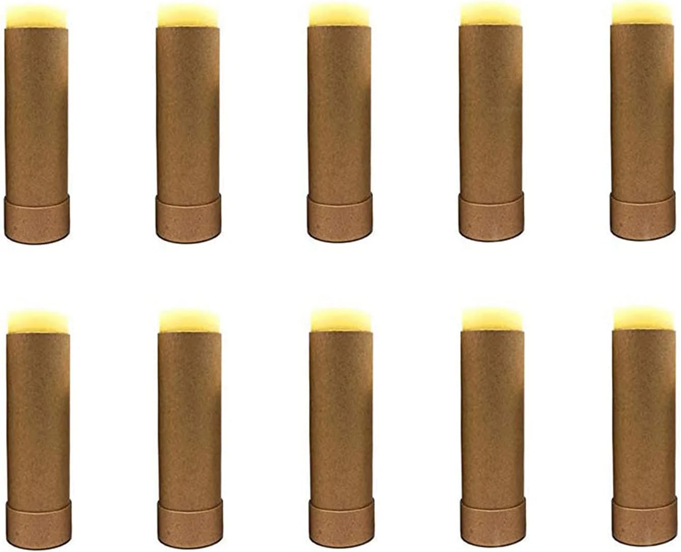 هلتکام 10 عدد تیوب بالم لب مقوایی 2 اونسی، تیوب های مقوایی خالی، تیوب رژ لب DIY، ظرف براق کننده لب قابل شارژ، تیوب های عطر جامد، ظرف چسب لب 60 گرمی برای نمونه های لوازم آرایشی، دئودورانت (قهوه ای) هلتکام 10 عدد تیوب بالم لب مقوایی 2 اونسی، تیوب های مقوایی خالی، تیوب رژ لب DIY، ظرف براق کننده لب قابل شارژ، تیوب های عطر جامد، ظرف چسب لب 60 گرمی برای نمونه های لوازم آرایشی، دئودورانت (قهوه ای)