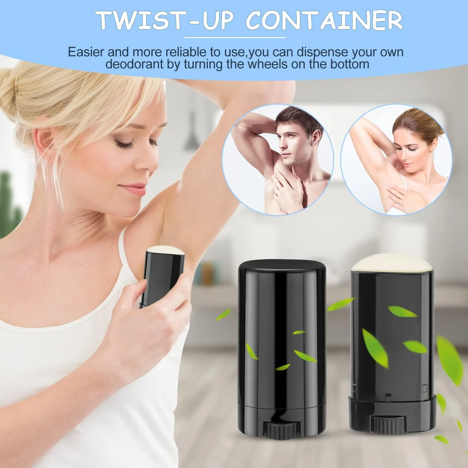 ظروف دئودورانت مسافرتی 15 میلی لیتری Furnido، پر شونده از بالا، لوله های بیضی شکل پلاستیکی خالی بالم لب برای چسب لب، بالم لب، استیک لوسیون، مرهم، لوسیون جامد خانگی، دئودورانت سایز نمونه - بسته 30 عددی، مشکی ظروف دئودورانت مسافرتی 15 میلی لیتری Furnido، پر شونده از بالا، لوله های بیضی شکل پلاستیکی خالی بالم لب برای چسب لب، بالم لب، استیک لوسیون، مرهم، لوسیون جامد خانگی، دئودورانت سایز نمونه - بسته 30 عددی، مشکی