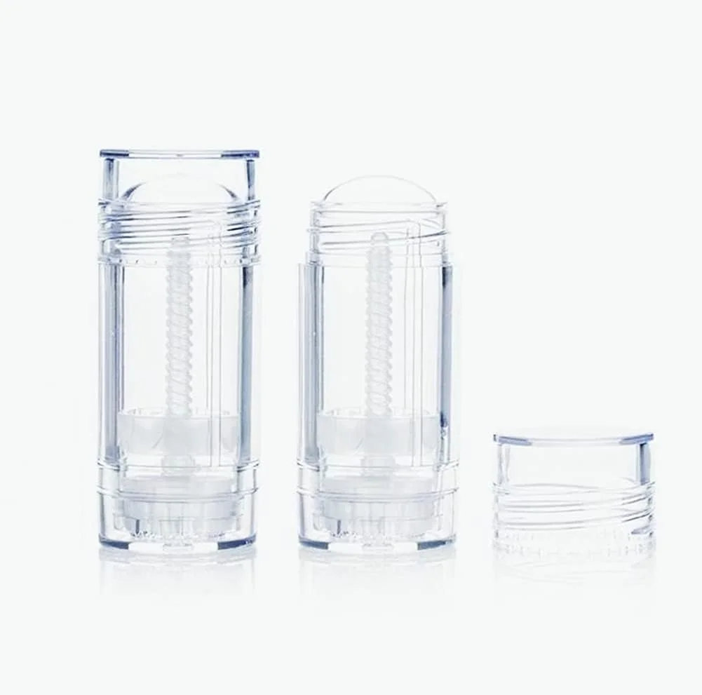 مجموعه 6 عددی ظرف دئودورانت پلاستیکی 15 میلی لیتری USRommaner، استوانه ای شفاف خالی (پر کردن از پایین و چرخشی) بطری های لوله ای دئودورانت مسافرتی قابل پر کردن مجدد، ظرف استیکی برای بالم لب، کرم پودر، شفاف مجموعه 6 عددی ظرف دئودورانت پلاستیکی 15 میلی لیتری USRommaner، استوانه ای شفاف خالی (پر کردن از پایین و چرخشی) بطری های لوله ای دئودورانت مسافرتی قابل پر کردن مجدد، ظرف استیکی برای بالم لب، کرم پودر، شفاف