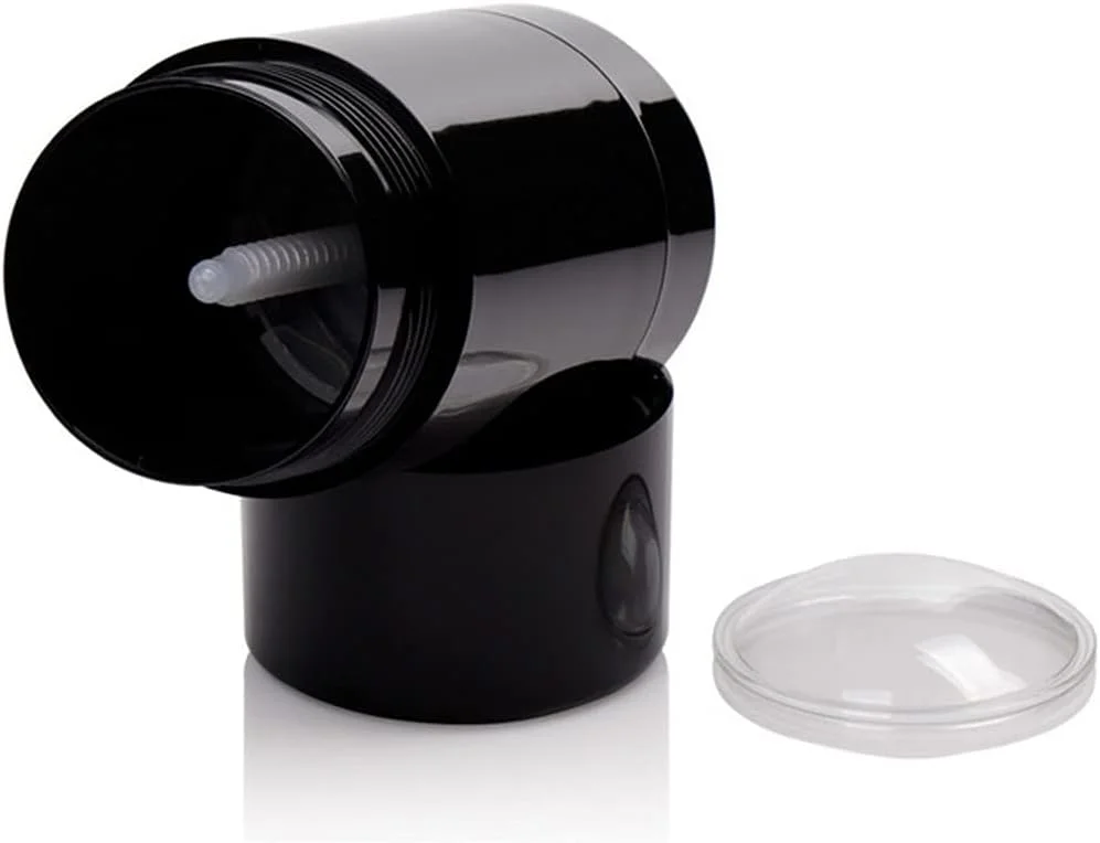 ظروف خالی دئودورانت گرد Healthcom، بسته 10 عددی، 30 میلی لیتری، ظرف استیک پرکننده چرخشی 1 اونسی، بطری های دئودورانت پلاستیکی، لوله بالم لب قابل شارژ برای رژ لب، مداد شمعی، چسب لب، ساخت دئودورانت شخصی