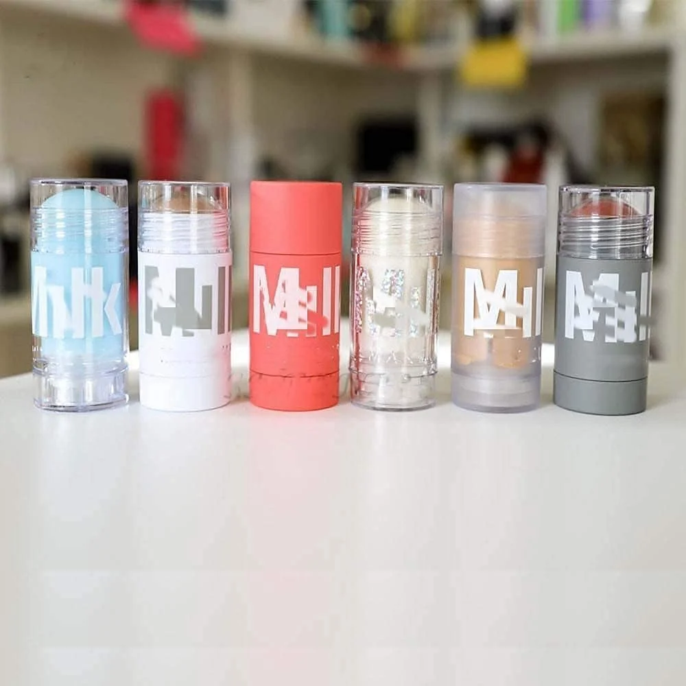 ظروف خالی استیک ضد تعریق گرد SXminer، بسته 10 عددی، 75 میلی لیتر، لوله های استیک پر کننده چرخشی، بطری ضد تعریق 2.5 اونسی قابل شارژ، لوله پلاستیکی بالم، مناسب ساخت رژ لب، مداد شمعی و چسب لب، شفاف