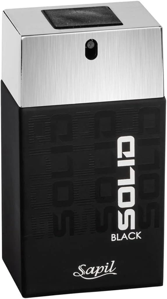 ادکلن مردانه ساپیل مدل Solid Black حجم 100 میلی لیتر