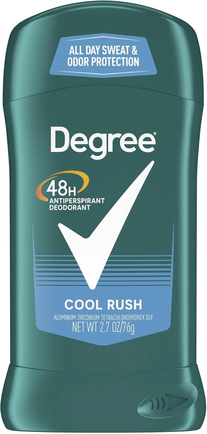 Degree Men Anti-Perspirant Cool Rush - 2.7 oz, Pack of 5