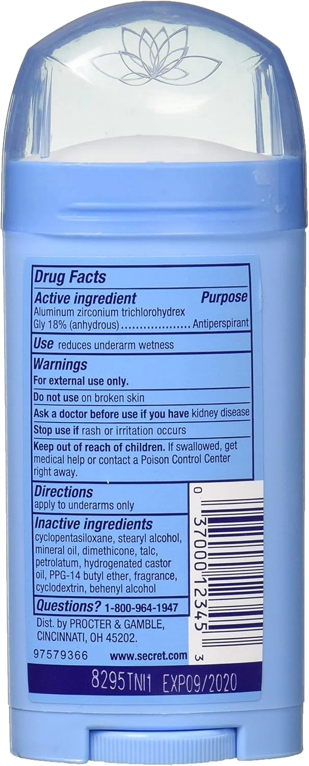 مام ضد تعریق جامد نامرئی سکرت با رایحه طراوت دوش، 74 گرم (بسته 4 عددی)