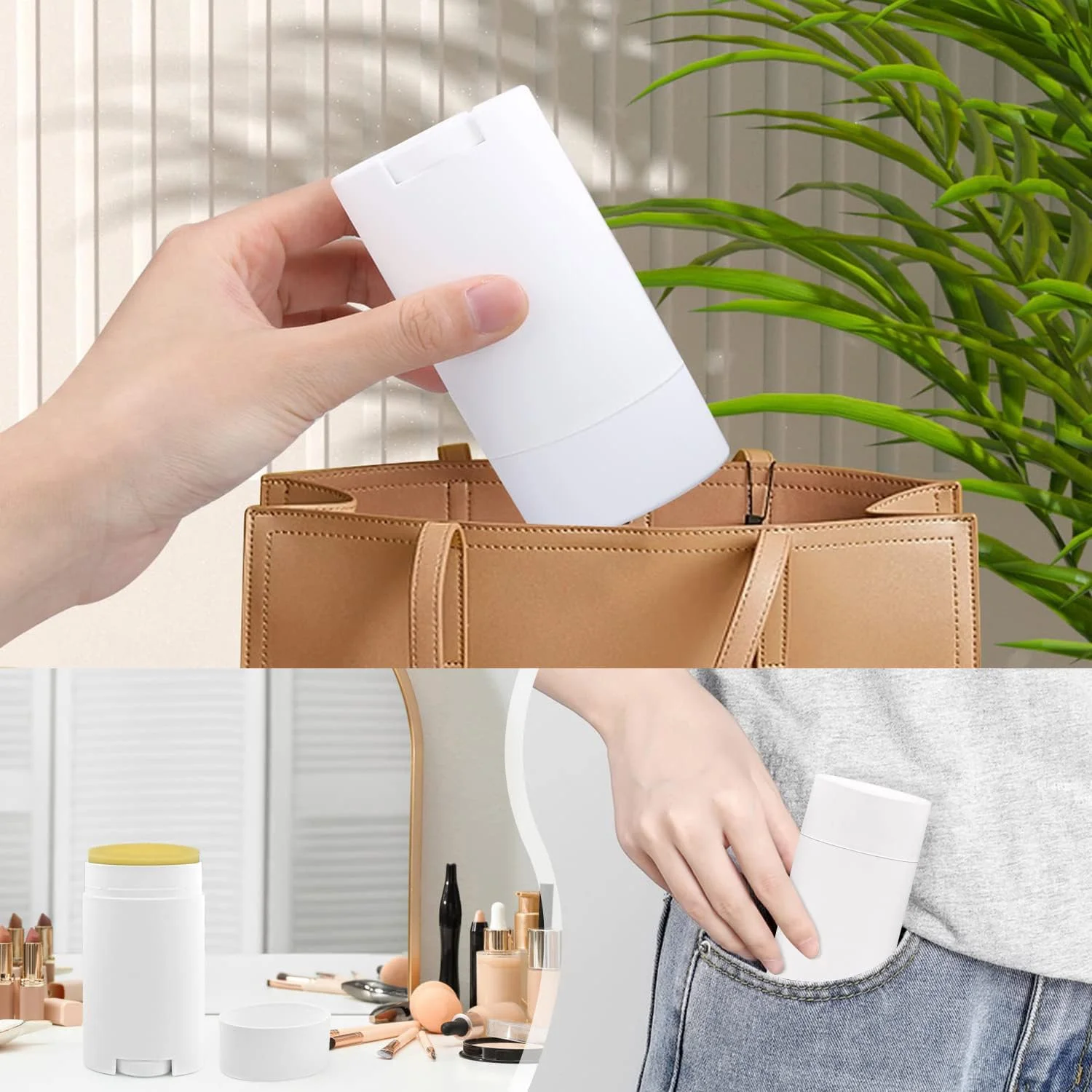 ظرف های خالی دئودورانت 75 میلی لیتری Sxminer بسته 10 عددی، لوله های سفید بیضی شکل قابل پر کردن مجدد با قابلیت چرخاندن، ظرف پلاستیکی دئودورانت با قابلیت پر شدن از پایین، بدون BPA برای ساخت دئودورانت استیکی، لوسیون بار و بالم لوسیون جامد ظرف های خالی دئودورانت 75 میلی لیتری Sxminer بسته 10 عددی، لوله های سفید بیضی شکل قابل پر کردن مجدد با قابلیت چرخاندن، ظرف پلاستیکی دئودورانت با قابلیت پر شدن از پایین، بدون BPA برای ساخت دئودورانت استیکی، لوسیون بار و بالم لوسیون جامد