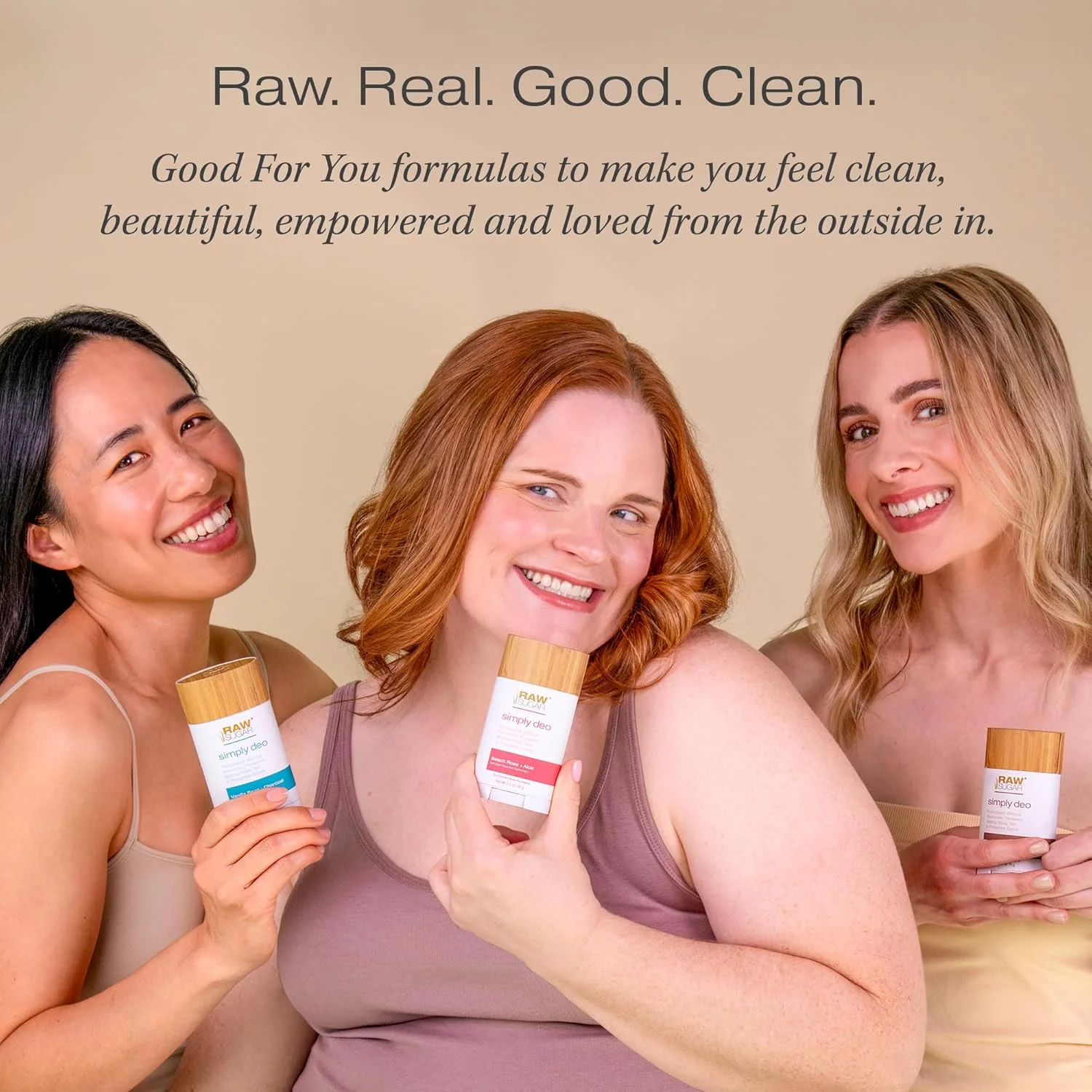 استیک دئودورانت بدون آلومینیوم Raw Sugar، بسته Simply Deo (بسته 3 عددی) دئودورانت کل بدن برای زنان و مردان، فرمولاسیون تمیز بدون جوش شیرین، تالک و پارابن، رایحه وانیل و زغال استیک دئودورانت بدون آلومینیوم Raw Sugar، بسته Simply Deo (بسته 3 عددی) دئودورانت کل بدن برای زنان و مردان، فرمولاسیون تمیز بدون جوش شیرین، تالک و پارابن، رایحه وانیل و زغال