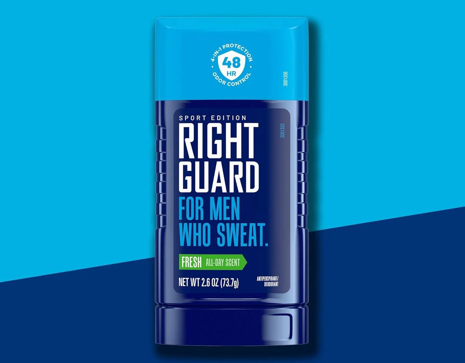 مام ضد تعریق جامد نامرئی مردانه Right Guard Sport، رایحه فرش - 73 گرم مام ضد تعریق جامد نامرئی مردانه Right Guard Sport، رایحه فرش - 73 گرم
