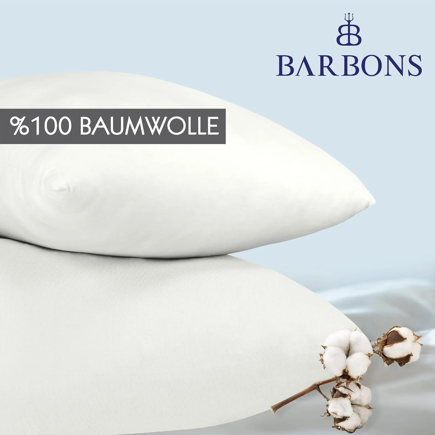 روبالشی باربونس 80 در 80 سانتی متر، ست 2 عددی - 165 گرم بر متر مربع، روبالشی دارای گواهی Oeko-Tex، روکش کوسن نرم 100% پنبه ای جرسی با زیپ (80 در 80 - سفید) روبالشی باربونس 80 در 80 سانتی متر، ست 2 عددی - 165 گرم بر متر مربع، روبالشی دارای گواهی Oeko-Tex، روکش کوسن نرم 100% پنبه ای جرسی با زیپ (80 در 80 - سفید)