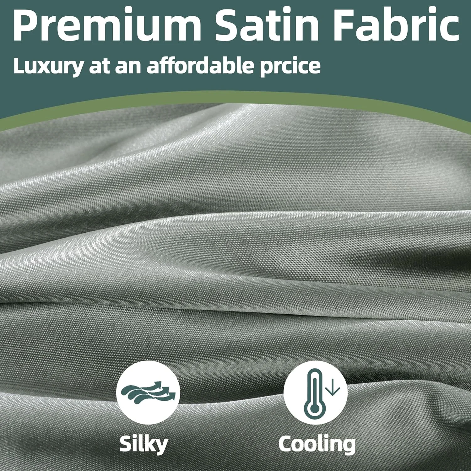 روکش بالش بارداری ساتن ابریشمی BALAPET (فقط روبالشی)، روکش بالش بارداری بزرگ و مجلل U شکل با زیپ مخفی، محافظ بالش نرم و قابل تنفس برای خواب پهلو، خاکستری روکش بالش بارداری ساتن ابریشمی BALAPET (فقط روبالشی)، روکش بالش بارداری بزرگ و مجلل U شکل با زیپ مخفی، محافظ بالش نرم و قابل تنفس برای خواب پهلو، خاکستری