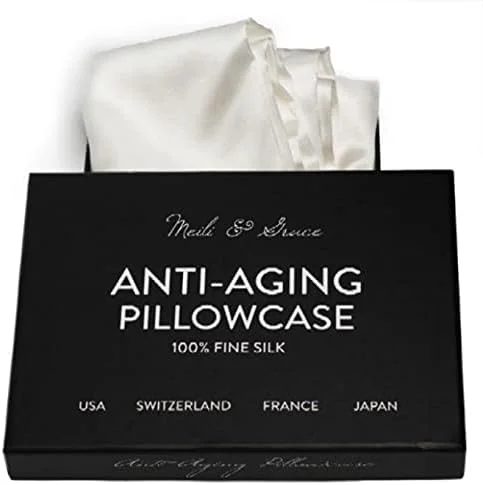 روبالشتی ضد پیری (کینگ) - ابریشم از میلی و گریس - بهترین ابریشم برای صورت و موهای شما - از ایجاد چروک پنجه کلاغی + چروک پیشانی + خطوط ریز جلوگیری می کند. وز و گره خوردگی مو را از بین می برد. روبالشتی ضد پیری (کینگ) - ابریشم از میلی و گریس - بهترین ابریشم برای صورت و موهای شما - از ایجاد چروک پنجه کلاغی + چروک پیشانی + خطوط ریز جلوگیری می کند. وز و گره خوردگی مو را از بین می برد.