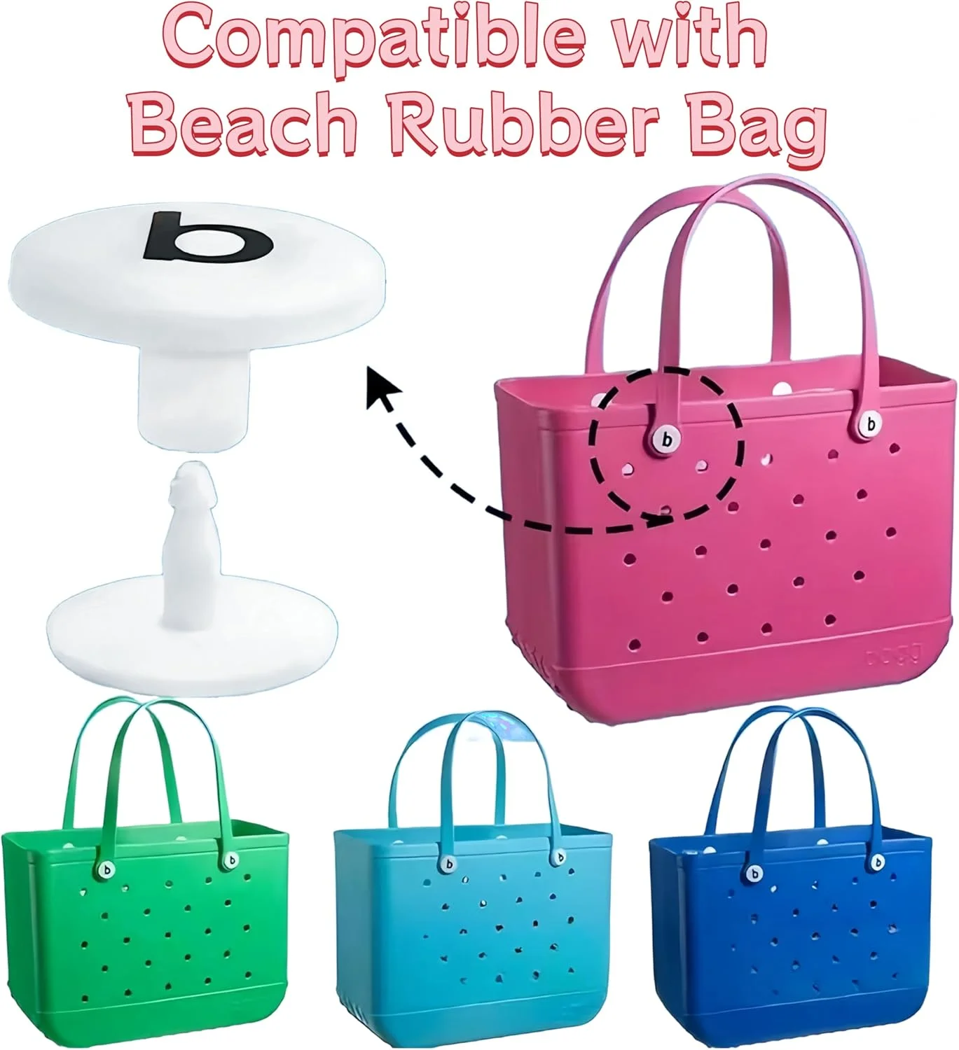 susuling 12 Sets Rivets of Bogg Bag Accessories, Replacement Buttons Compatible with Beach Tote Handles susuling 12 Sets Rivets of Bogg Bag Accessories, Replacement Buttons Compatible with Beach Tote Handles