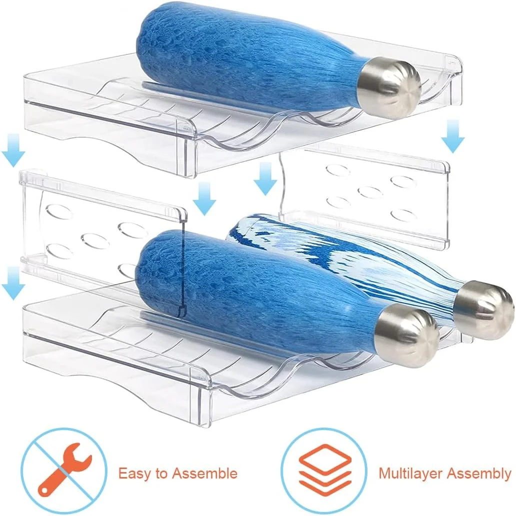 نگهدارنده بطری آب Yoqiren، بسته 4 عددی سازمان دهنده بطری آب قابل انباشت، نگهدارنده قفسه شراب، قفسه نگهداری لیوان، سازمان دهنده فلاسک برای کابینت ها، آشپزخانه ها، راهروها، دفاتر، ظرفیت 12 بطری نگهدارنده بطری آب Yoqiren، بسته 4 عددی سازمان دهنده بطری آب قابل انباشت، نگهدارنده قفسه شراب، قفسه نگهداری لیوان، سازمان دهنده فلاسک برای کابینت ها، آشپزخانه ها، راهروها، دفاتر، ظرفیت 12 بطری