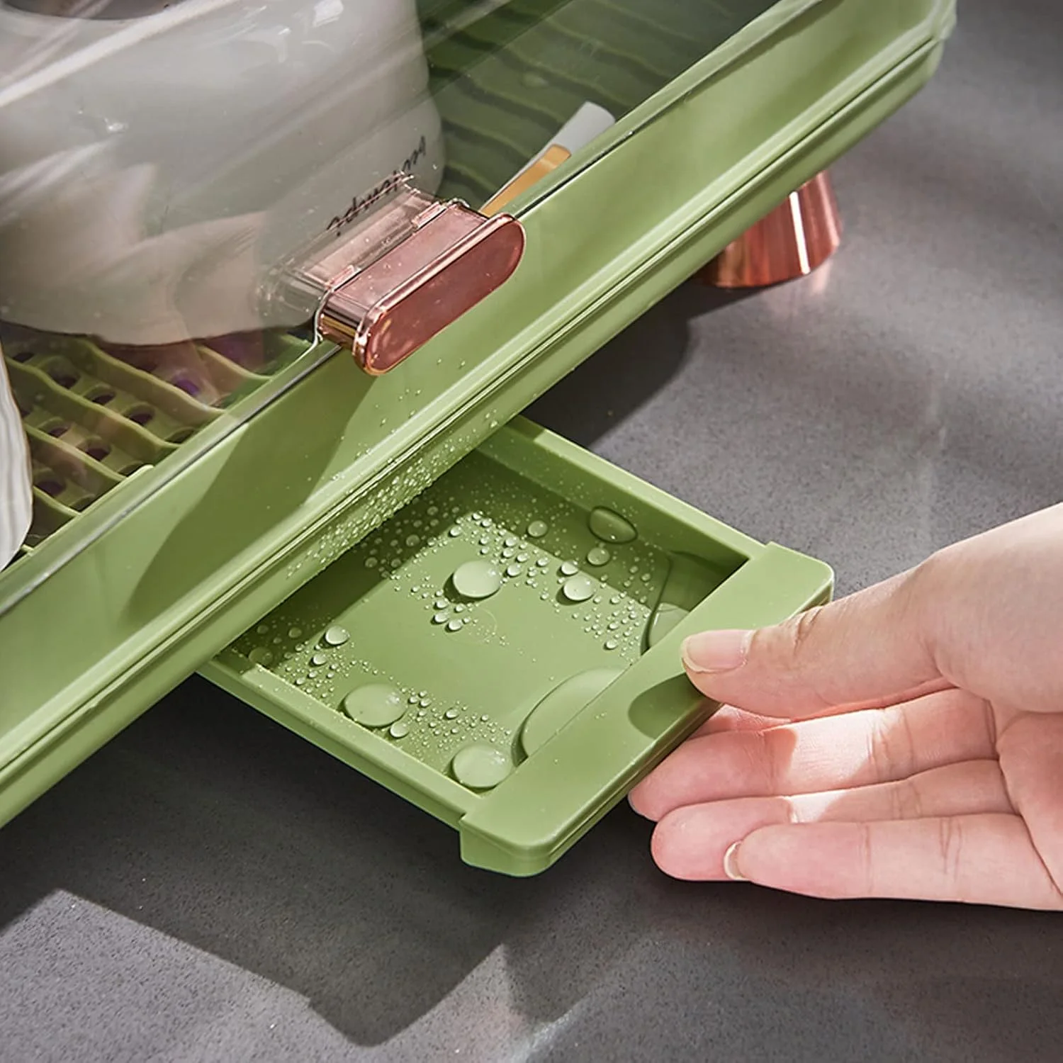 آبچکان ظرف ZXDDD، جعبه های نگهداری بشقاب و کارد و چنگال، آبچکان ظروف، آبچکان چند منظوره، آبچکان با درب، سازمان دهنده ظروف آشپزخانه، 38 * 36.5 * 27 سانتی متر آبچکان ظرف ZXDDD، جعبه های نگهداری بشقاب و کارد و چنگال، آبچکان ظروف، آبچکان چند منظوره، آبچکان با درب، سازمان دهنده ظروف آشپزخانه، 38 * 36.5 * 27 سانتی متر