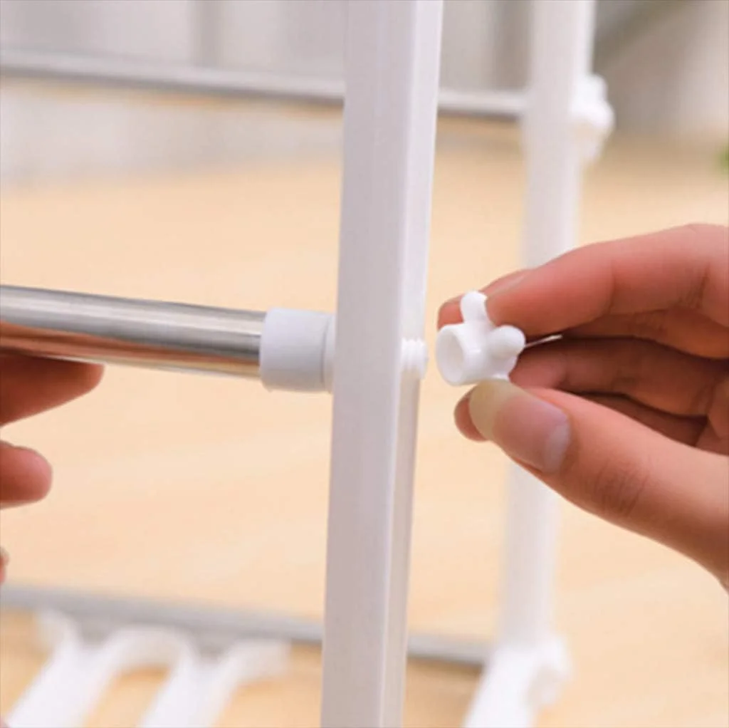 آبچکان ظرفشویی سینک آشپزخانه YumLock، قفسه سازمان دهنده 2 طبقه قابل تنظیم زیر سینک، سفید آبچکان ظرفشویی سینک آشپزخانه YumLock، قفسه سازمان دهنده 2 طبقه قابل تنظیم زیر سینک، سفید