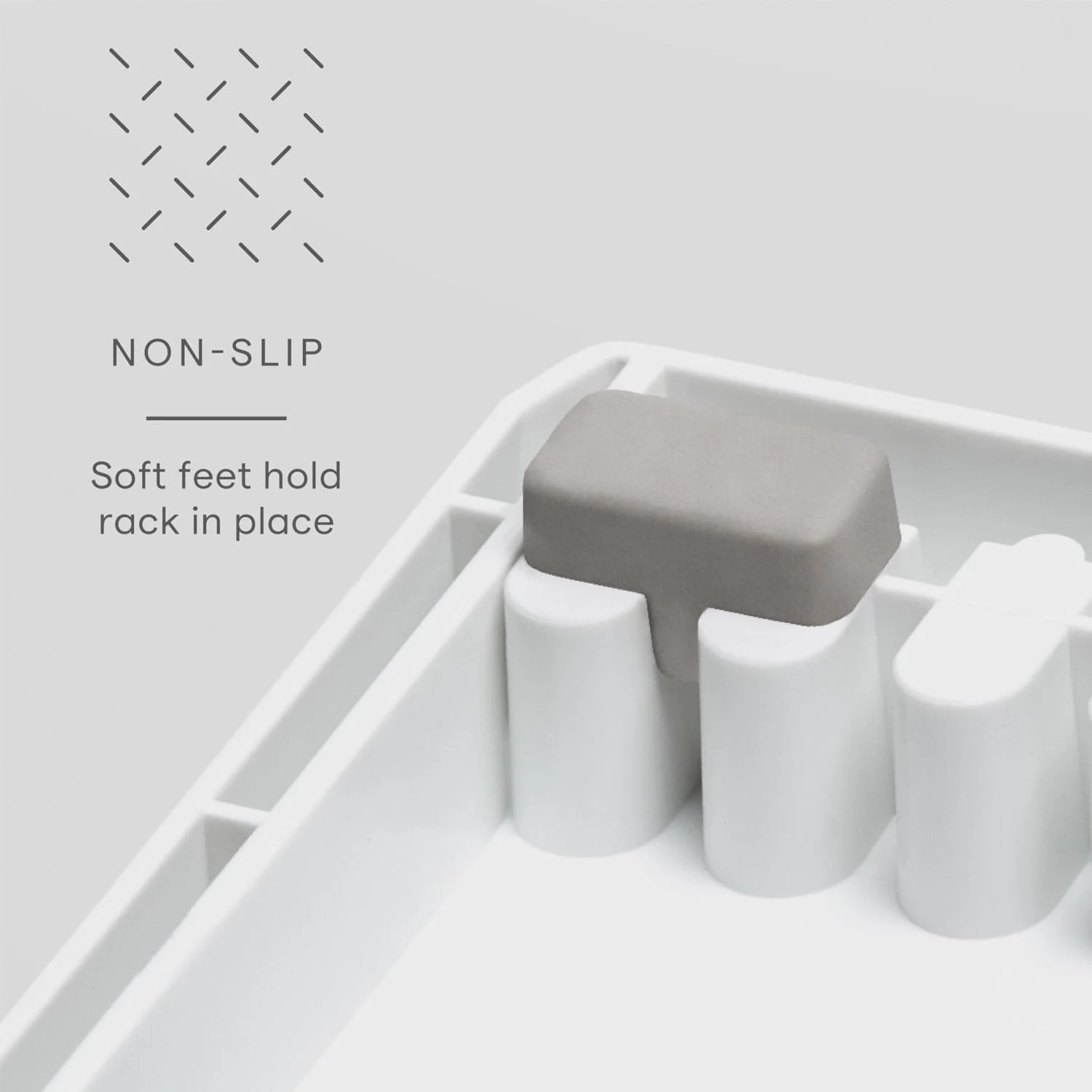 قفسه ظروف آشپزی YouCopia StoreMore، سازمان دهنده قابلمه و تابه قابل تنظیم با 6 جداکننده برای نگهداری در کابینت آشپزخانه، پایه ضد لغزش، نصب آسان، سفید قفسه ظروف آشپزی YouCopia StoreMore، سازمان دهنده قابلمه و تابه قابل تنظیم با 6 جداکننده برای نگهداری در کابینت آشپزخانه، پایه ضد لغزش، نصب آسان، سفید