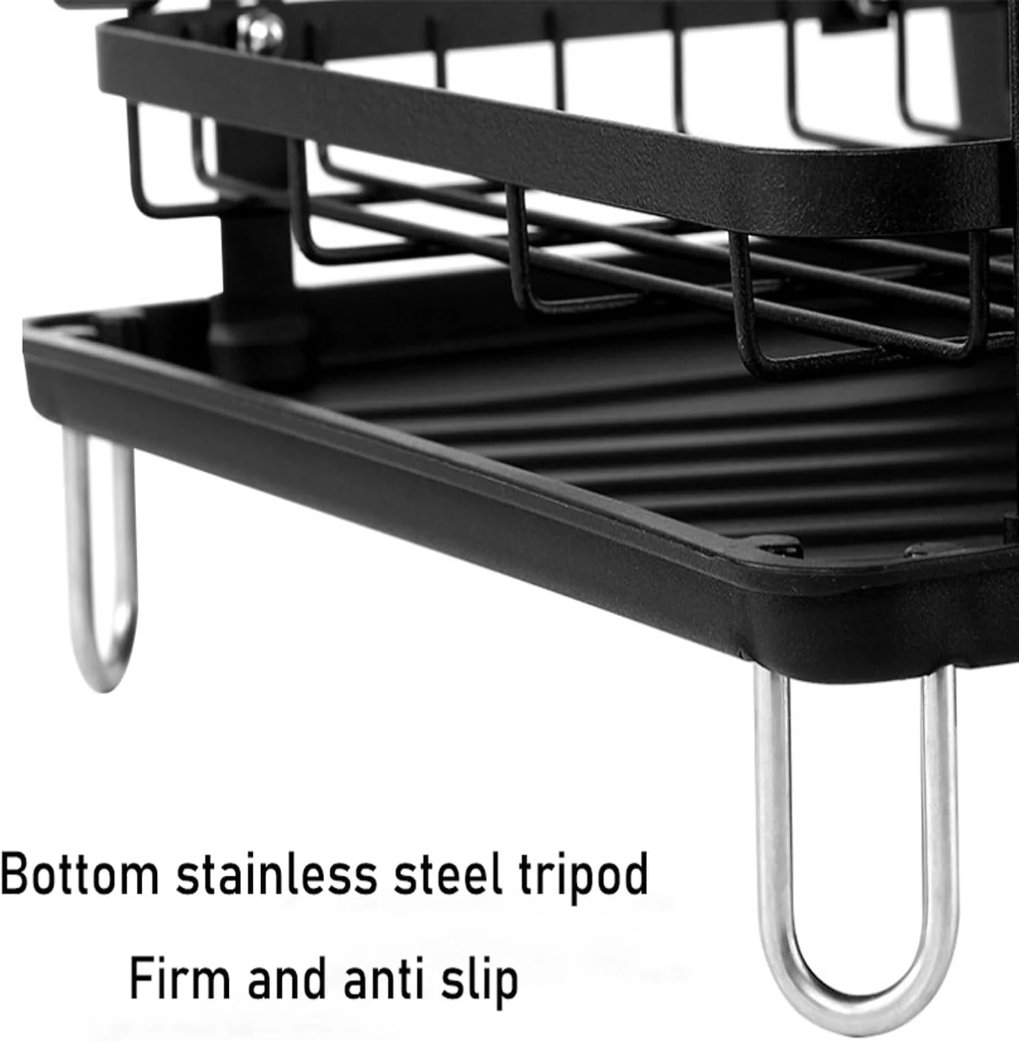 آبچکان ظروف YHOME، آبچکان 2 طبقه برای روی کابینت آشپزخانه، پایه خشک کن ظروف با آبگیر، آبچکان سینک با تخته برش جداشدنی، قفسه نگهداری کاسه، سازمان دهنده بشقاب، جا قاشقی آبچکان ظروف YHOME، آبچکان 2 طبقه برای روی کابینت آشپزخانه، پایه خشک کن ظروف با آبگیر، آبچکان سینک با تخته برش جداشدنی، قفسه نگهداری کاسه، سازمان دهنده بشقاب، جا قاشقی