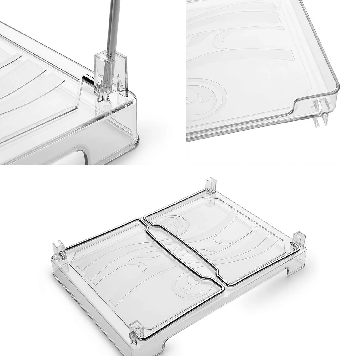 قفسه های اکریلیک قابل انباشت VAFGWGPB، قابل استفاده در اتاق خواب، اتاق نشیمن، آشپزخانه و سایر مکان ها، میز قفسه کتاب، سازمان دهنده قفسه آشپزخانه قابل انباشت، قفسه ذخیره سازی حمام، قفسه ادویه غیر لغزنده قفسه های اکریلیک قابل انباشت VAFGWGPB، قابل استفاده در اتاق خواب، اتاق نشیمن، آشپزخانه و سایر مکان ها، میز قفسه کتاب، سازمان دهنده قفسه آشپزخانه قابل انباشت، قفسه ذخیره سازی حمام، قفسه ادویه غیر لغزنده