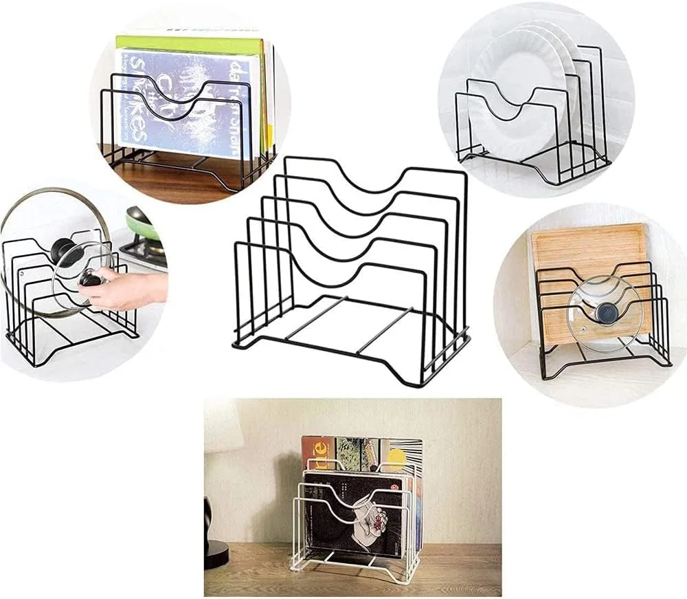 نگهدارنده تخته برش URbazaar، نگهدارنده درب قابلمه، استند سازمان دهنده تخته های خردکن، قفسه چند منظوره، قفسه ذخیره سازی آبچکان روی میز آشپزخانه برای نگهداری درب تابه، بشقاب و دیس نگهدارنده تخته برش URbazaar، نگهدارنده درب قابلمه، استند سازمان دهنده تخته های خردکن، قفسه چند منظوره، قفسه ذخیره سازی آبچکان روی میز آشپزخانه برای نگهداری درب تابه، بشقاب و دیس