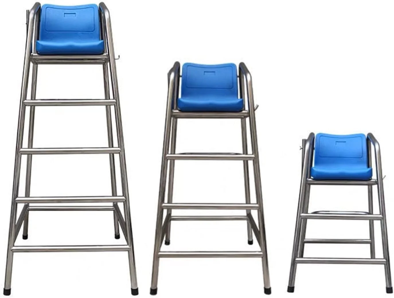 نردبان استخر شنا LHTYXX، صندلی نجات غریق استخر شنا، نرده های دستی منظره آبی داور نجات غریق، نردبان زیر آب (استیل ضد زنگ 201*1.5 متر)