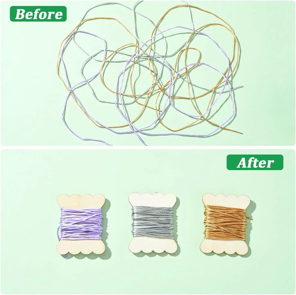 سانی کلو 60 عددی ماسوره نخ گلدوزی چوبی 5.35x4.2 سانتیمتری، سازماندهنده ماسوره نخ دندان، ماسوره نخ دوک نخ ریسی استخوانی تخت ناتمام، قرقره نخ، برشهای چوبی ابریشمی برای کارت نگهداری نخ بخیه متقاطع سانی کلو 60 عددی ماسوره نخ گلدوزی چوبی 5.35x4.2 سانتیمتری، سازماندهنده ماسوره نخ دندان، ماسوره نخ دوک نخ ریسی استخوانی تخت ناتمام، قرقره نخ، برشهای چوبی ابریشمی برای کارت نگهداری نخ بخیه متقاطع