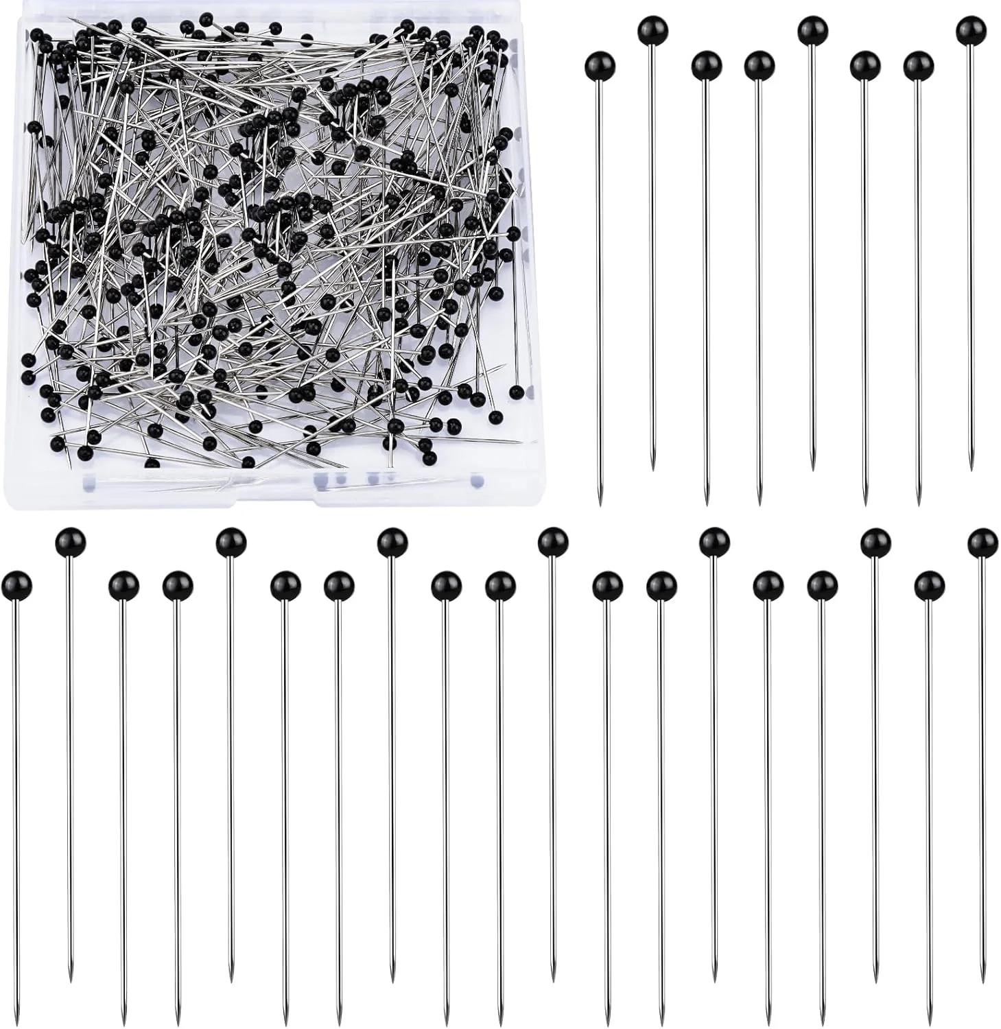 سوزن ته‌مرواریدی مدل Straight Pins بسته ۳۰۰ عددی