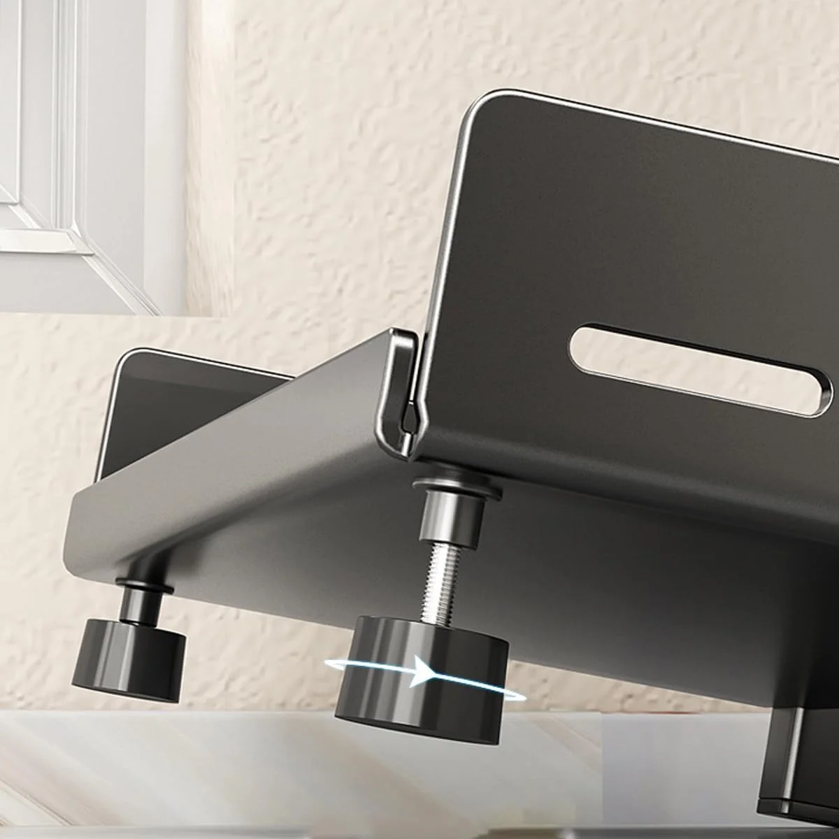 جای ادویه تایکام، قفسه آشپزخانه، ارگانایزر رومیزی، قفسه ادویه ایستاده بزرگ 3 طبقه برای نگهداری ادویه، ارگانایزر ادویه آشپزخانه، جا ادویه ای (3 طبقه قابل تنظیم مشکی)