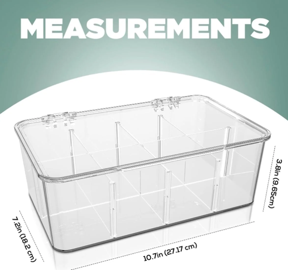 جعبه نظم دهنده چای کیسه ای اکرلیک، قابل چیدن، دارای درب، مناسب برای سازماندهی آشپزخانه، لوازم اداری چند منظوره، لوازم هنری و نظم دهنده منزل
