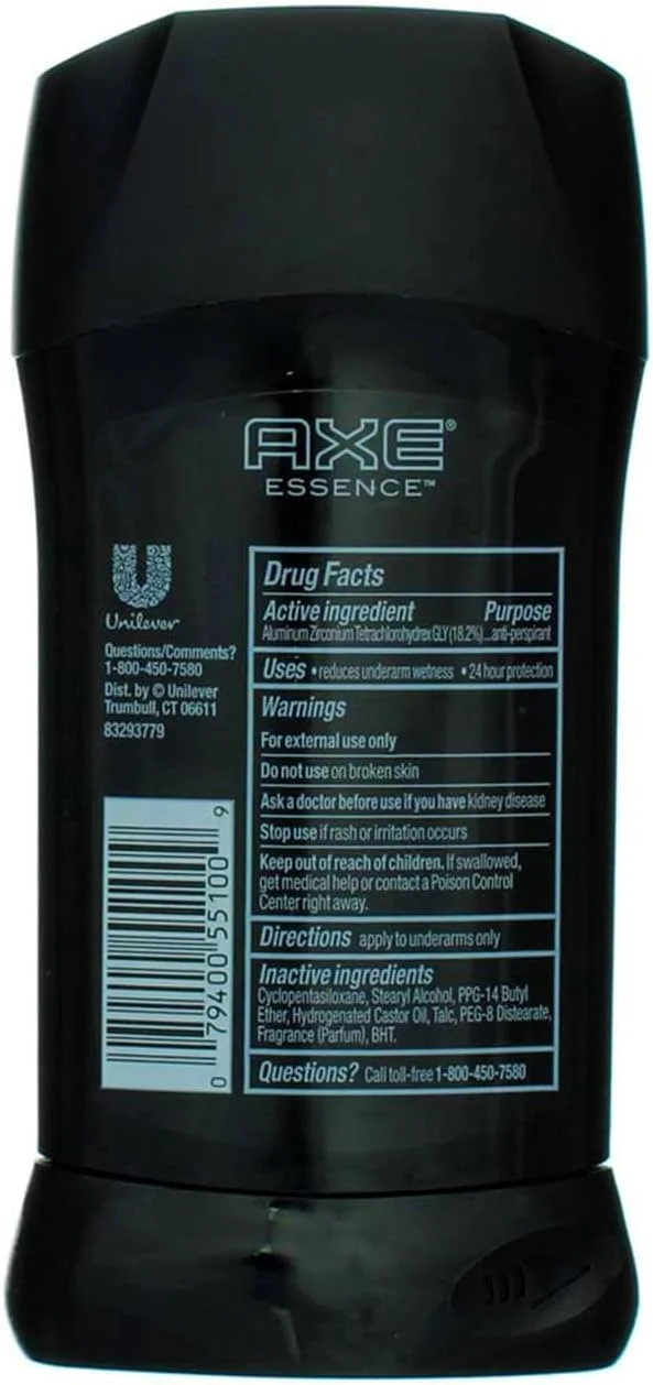 استیک ضد تعریق و خوشبو کننده بدن مردانه Axe Dry، Essence، 76 گرم (بسته 2 عددی) استیک ضد تعریق و خوشبو کننده بدن مردانه Axe Dry، Essence، 76 گرم (بسته 2 عددی)