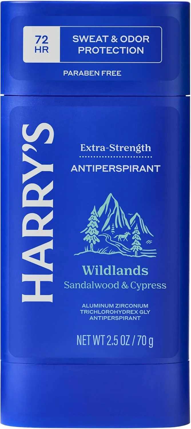ضد تعریق فوق العاده قوی هری - ضد تعریق کنترل کننده بو و تعریق پیشرفته برای مردان - وایلدلندز، 70 گرم، بسته 3 عددی ضد تعریق فوق العاده قوی هری - ضد تعریق کنترل کننده بو و تعریق پیشرفته برای مردان - وایلدلندز، 70 گرم، بسته 3 عددی