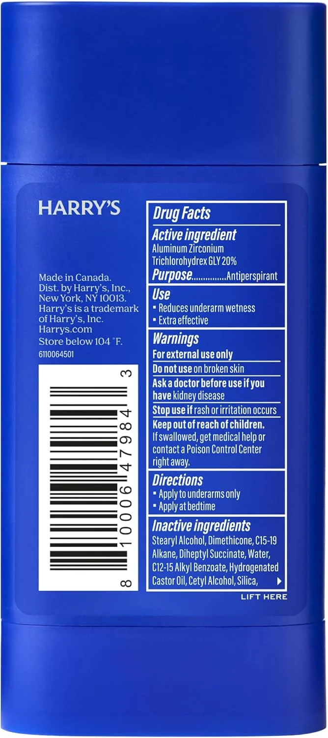 ضد تعریق فوق العاده قوی هری - ضد تعریق کنترل کننده بو و تعریق پیشرفته برای مردان - وایلدلندز، 70 گرم، بسته 3 عددی ضد تعریق فوق العاده قوی هری - ضد تعریق کنترل کننده بو و تعریق پیشرفته برای مردان - وایلدلندز، 70 گرم، بسته 3 عددی