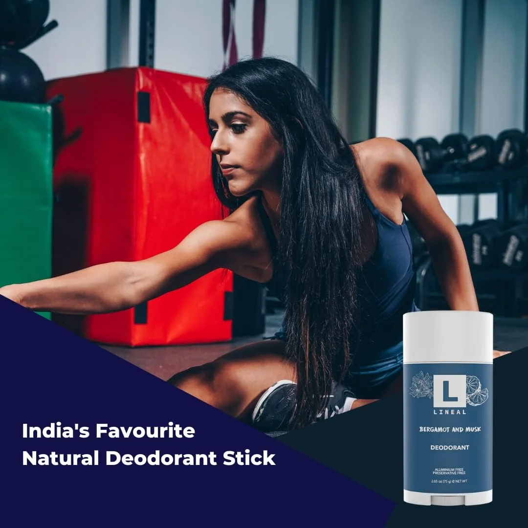دئودورانت Lineal | دئودورانت استیکی طبیعی برای آقایان و بانوان | بدون آلومینیوم | برای زیر بغل و بدن | ترنج و مشک دئودورانت Lineal | دئودورانت استیکی طبیعی برای آقایان و بانوان | بدون آلومینیوم | برای زیر بغل و بدن | ترنج و مشک