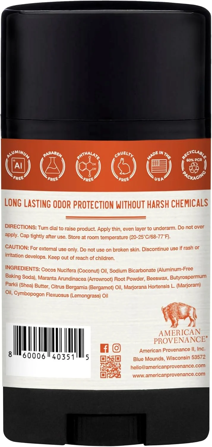 دئودورانت طبیعی مردانه امریکن پرووننس، Fastballs & Fisticuffs، 75 گرم دئودورانت طبیعی مردانه امریکن پرووننس، Fastballs & Fisticuffs، 75 گرم