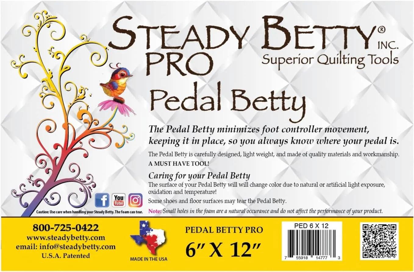 استدی بتی Steady Pro، پدال بتی، سایز 6 در 12 اینچ، خاکستری