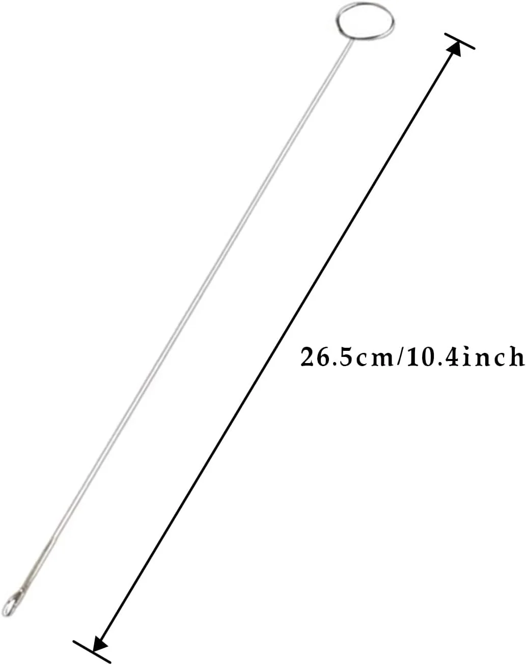 2 عدد قلاب برگردان حلقه خیاطی با قفل، قلاب برگردان حلقه خیاطی استیل ضد زنگ 26.5 سانتی متری، کیت حلقه خیاطی، کیت ابزار نخ کش، نخ کش بند برای تسمه های پارچه ای نوارهای لوازم جانبی بافندگی DIY 2 عدد قلاب برگردان حلقه خیاطی با قفل، قلاب برگردان حلقه خیاطی استیل ضد زنگ 26.5 سانتی متری، کیت حلقه خیاطی، کیت ابزار نخ کش، نخ کش بند برای تسمه های پارچه ای نوارهای لوازم جانبی بافندگی DIY