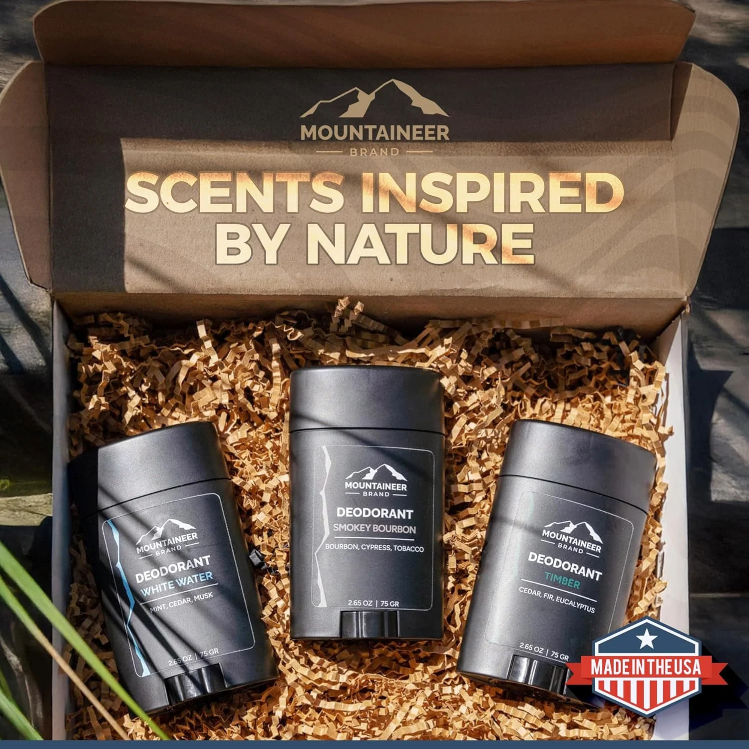 Mountaineer Brand All Natural Deodorant: Lime and Sage-Aluminum Free for Men and Women 3.25 oz