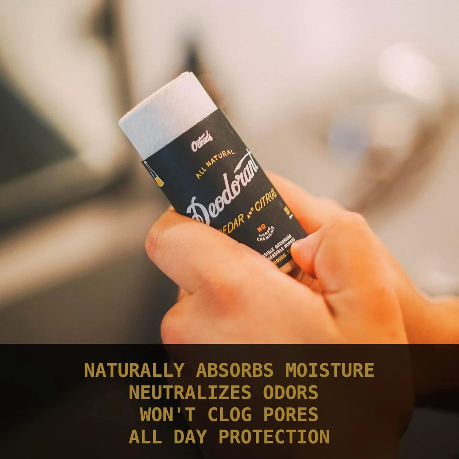 اُ'دودز - استیک دئودورانت کاملا طبیعی و بدون آلومینیوم (مرکبات سدر) اُ'دودز - استیک دئودورانت کاملا طبیعی و بدون آلومینیوم (مرکبات سدر)