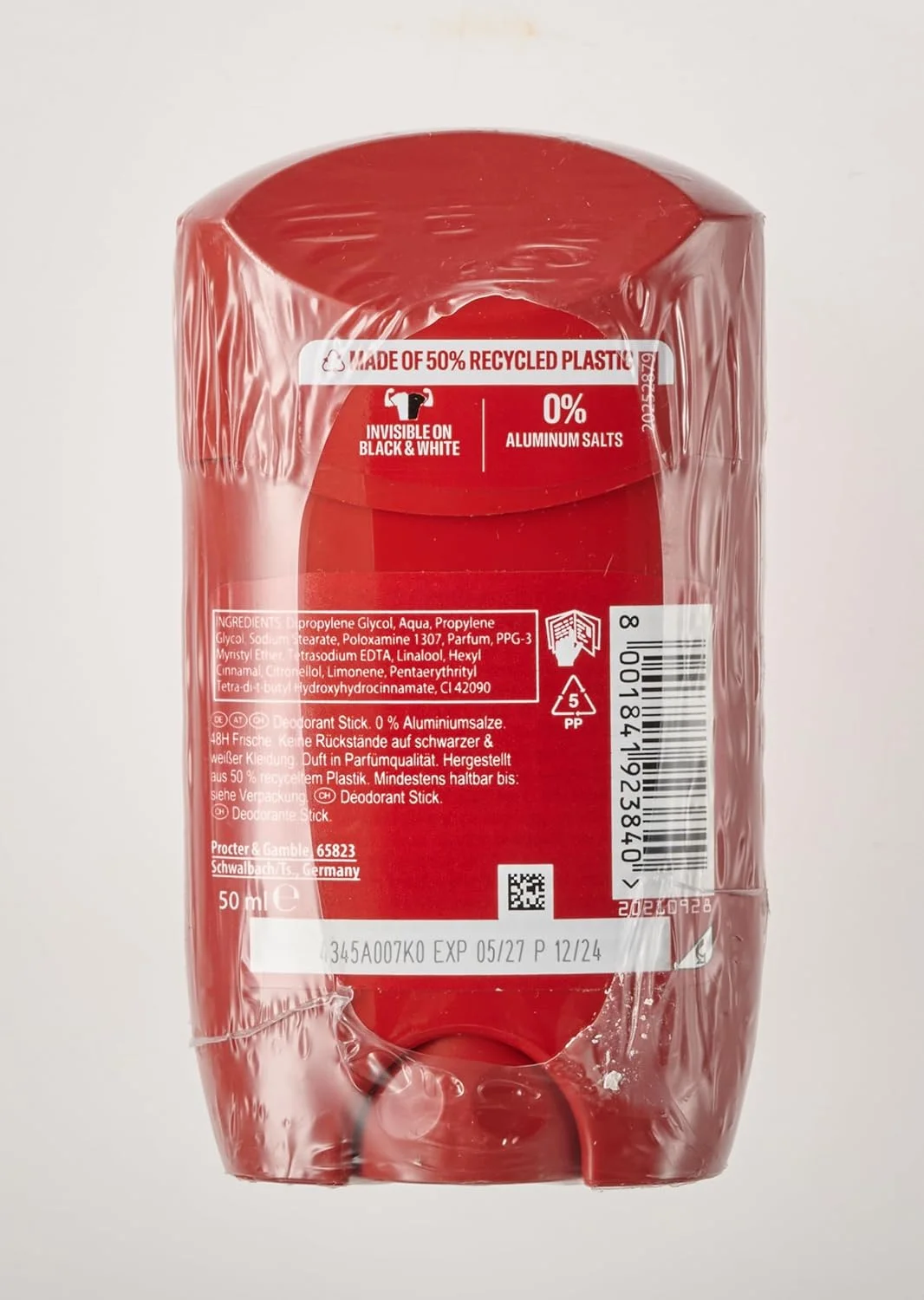 استیک دئودورانت مردانه اولد اسپایس Captain، 6 عدد 50 میلی لیتری، طراوت 24/7 با استفاده روزانه، رایحه ماندگار با کیفیت عطر، محافظت در برابر بو، بدون نمک آلومینیوم، نامرئی روی لباس های سیاه و سفید استیک دئودورانت مردانه اولد اسپایس Captain، 6 عدد 50 میلی لیتری، طراوت 24/7 با استفاده روزانه، رایحه ماندگار با کیفیت عطر، محافظت در برابر بو، بدون نمک آلومینیوم، نامرئی روی لباس های سیاه و سفید