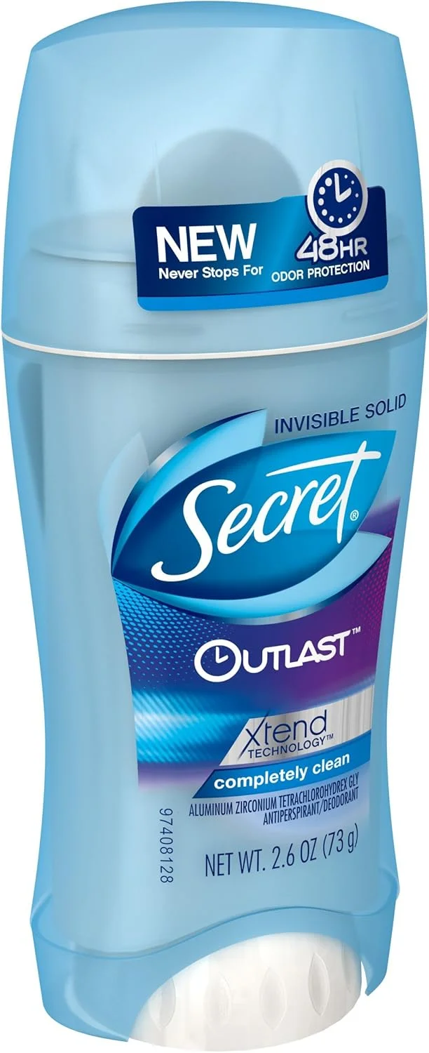 استیک ضد تعریق زنانه سکرت اوت لست کاملا تمیز و نامرئی، 76 میلی لیتر استیک ضد تعریق زنانه سکرت اوت لست کاملا تمیز و نامرئی، 76 میلی لیتر