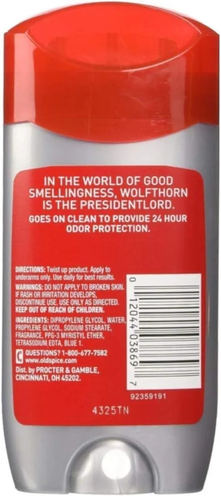 دئودورانت مجموعه وحشی الد اسپایس، ولفثورن، 85 گرم (بسته 2 عددی)