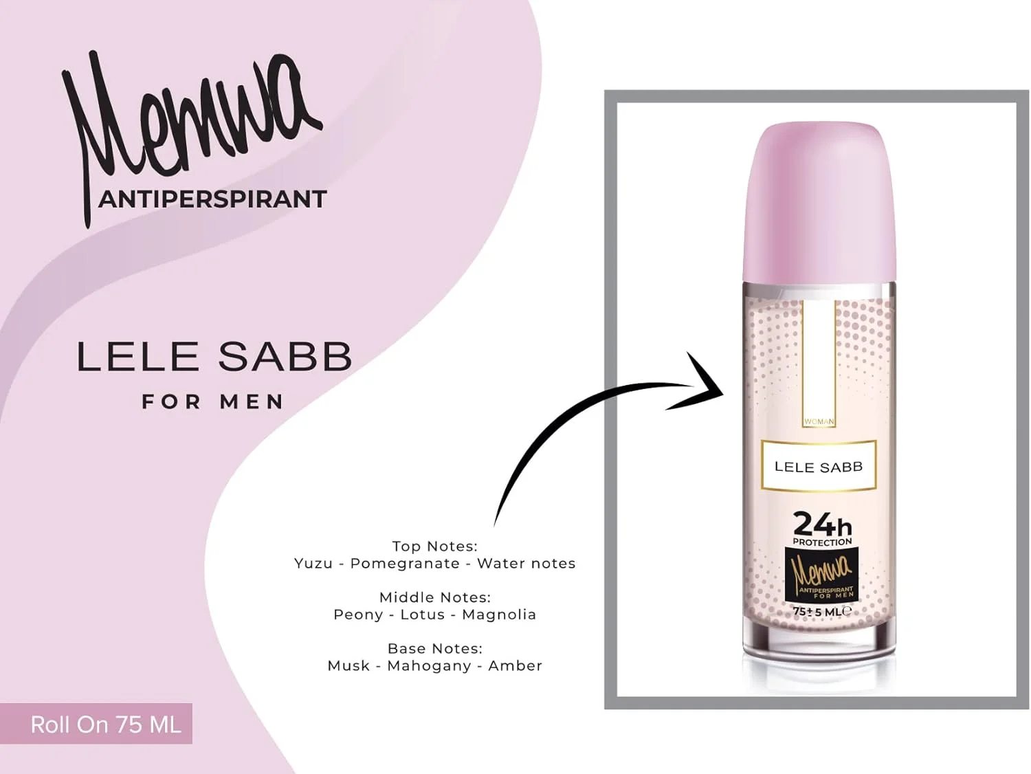 گلف ارکید - رول ضد تعریق، 48 ساعت محافظت در برابر تولید بو، دئودورانت 75 میلی لیتر (LELE SABB)