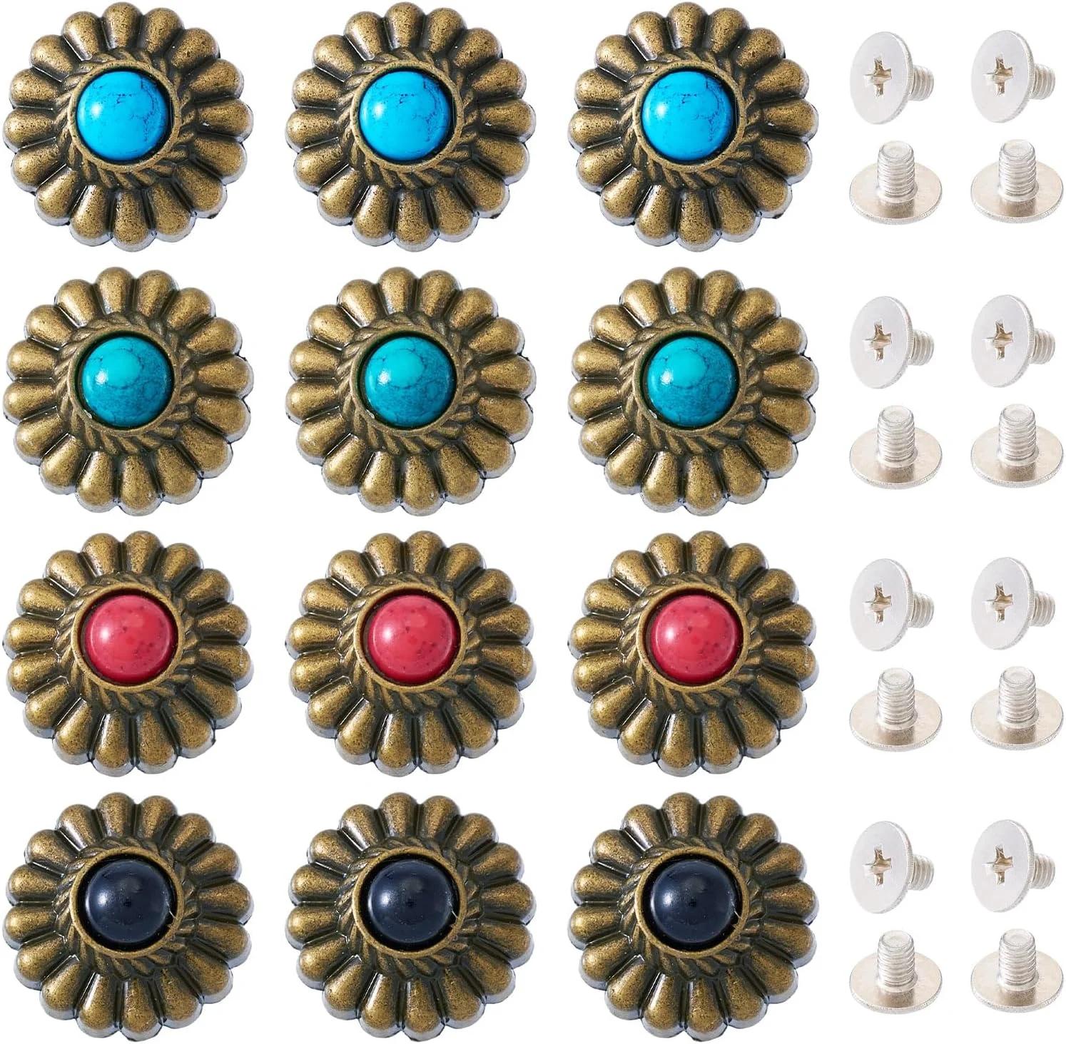دکمه تزئینی Spritewelry مدل 16x7mm بسته 16 عددی