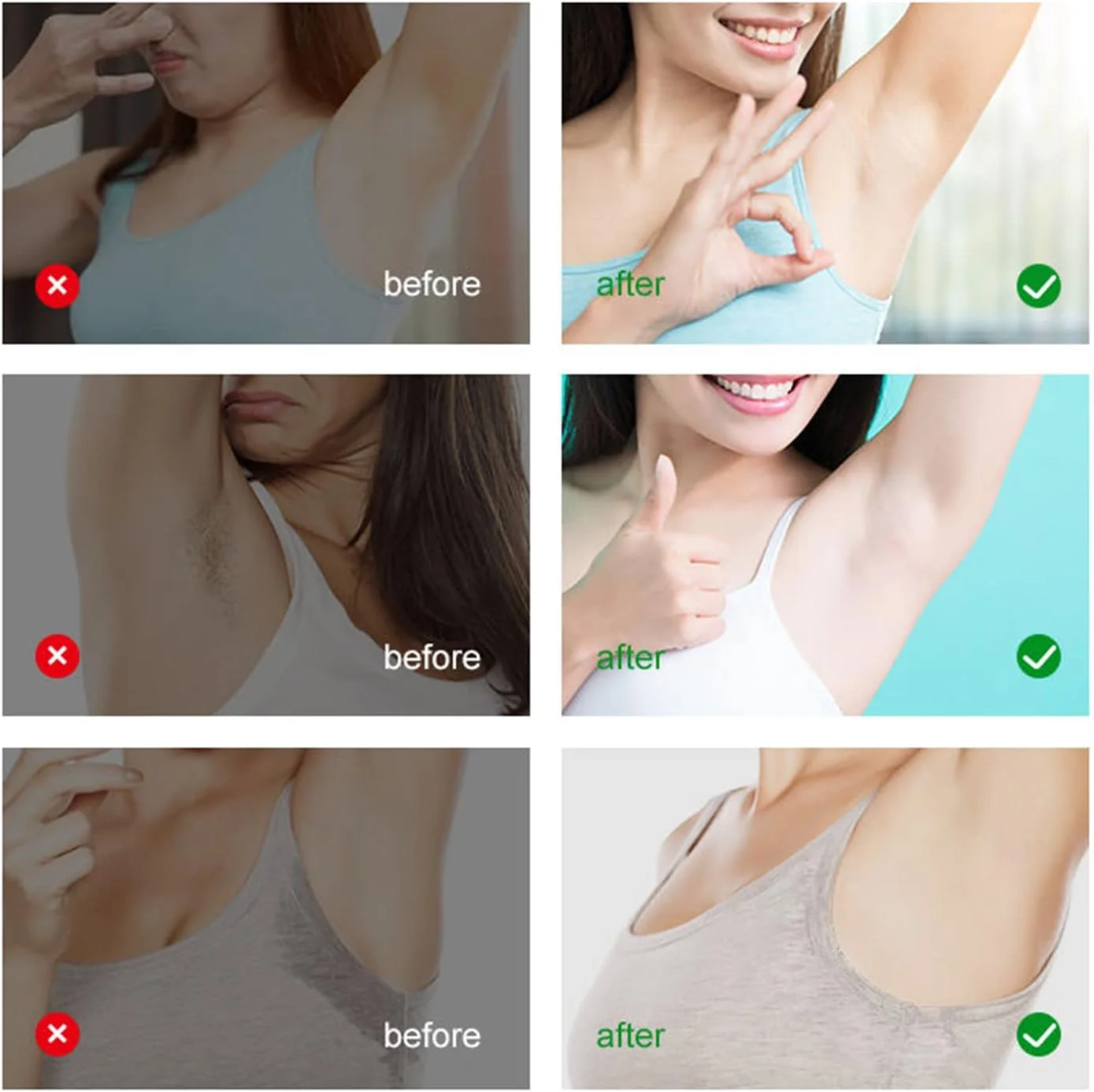 دئودورانت زنانه Joyeee بدون آلومینیوم، دئودورانت ژل شفاف بدون آلومینیوم برای زنان با روغن درخت چای و بادام عسلی، ایمن برای پوست، با رایحه عالی، 15 میلی لیتر، بسته 2 عددی دئودورانت زنانه Joyeee بدون آلومینیوم، دئودورانت ژل شفاف بدون آلومینیوم برای زنان با روغن درخت چای و بادام عسلی، ایمن برای پوست، با رایحه عالی، 15 میلی لیتر، بسته 2 عددی