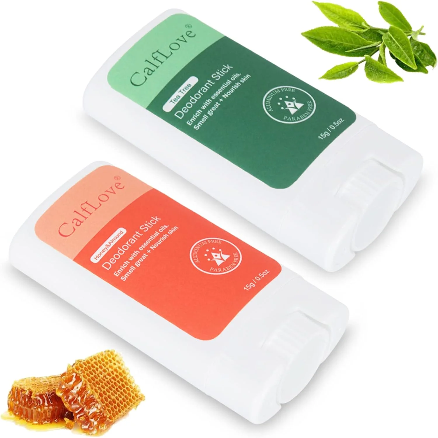 دئودورانت زنانه Joyeee بدون آلومینیوم، دئودورانت ژل شفاف بدون آلومینیوم برای زنان با روغن درخت چای و بادام عسلی، ایمن برای پوست، با رایحه عالی، 15 میلی لیتر، بسته 2 عددی دئودورانت زنانه Joyeee بدون آلومینیوم، دئودورانت ژل شفاف بدون آلومینیوم برای زنان با روغن درخت چای و بادام عسلی، ایمن برای پوست، با رایحه عالی، 15 میلی لیتر، بسته 2 عددی