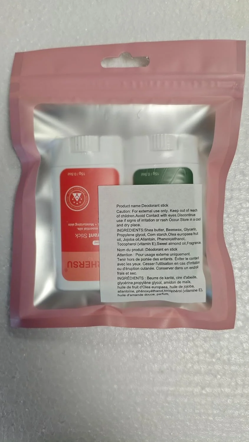 دئودورانت زنانه Joyeee بدون آلومینیوم، دئودورانت ژل شفاف بدون آلومینیوم برای زنان با روغن درخت چای و بادام عسلی، ایمن برای پوست، با رایحه عالی، 15 میلی لیتر، بسته 2 عددی دئودورانت زنانه Joyeee بدون آلومینیوم، دئودورانت ژل شفاف بدون آلومینیوم برای زنان با روغن درخت چای و بادام عسلی، ایمن برای پوست، با رایحه عالی، 15 میلی لیتر، بسته 2 عددی