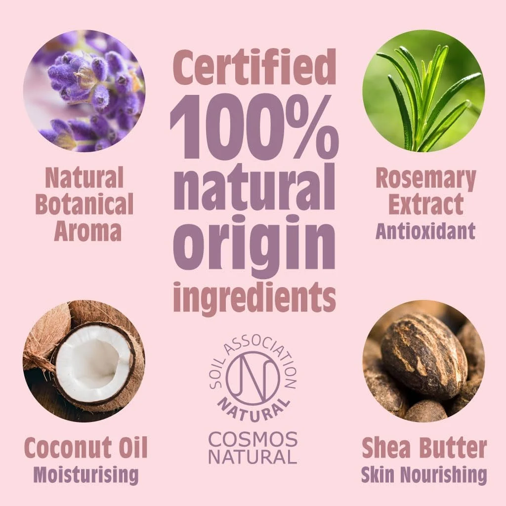 استیک دئودورانت طبیعی سالت آو د ارث - ساخته شده از مواد اولیه 100% طبیعی، بدون آلومینیوم، وگان، محافظت طولانی مدت، قابل شارژ مجدد، ساخت انگلستان 84 گرمی (اسطوخودوس و وانیل) استیک دئودورانت طبیعی سالت آو د ارث - ساخته شده از مواد اولیه 100% طبیعی، بدون آلومینیوم، وگان، محافظت طولانی مدت، قابل شارژ مجدد، ساخت انگلستان 84 گرمی (اسطوخودوس و وانیل)
