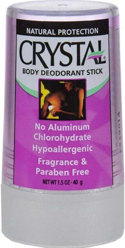 دئودورانت بدن کریستال اسنس، استیک مسافرتی بدون عطر 42 گرم (بسته 5 عددی)