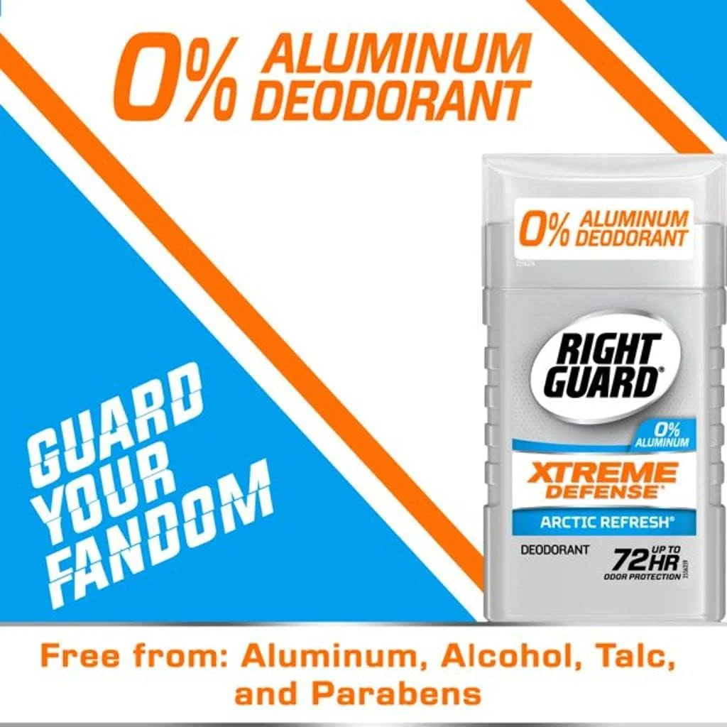 محافظ راست XTREME Defense™ طراوت قطبی جامد نامرئی بدون آلومینیوم محافظ راست XTREME Defense™ طراوت قطبی جامد نامرئی بدون آلومینیوم